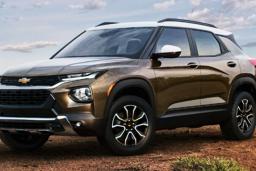 2022 Chevrolet Trailblazer Front Left Side in Brown